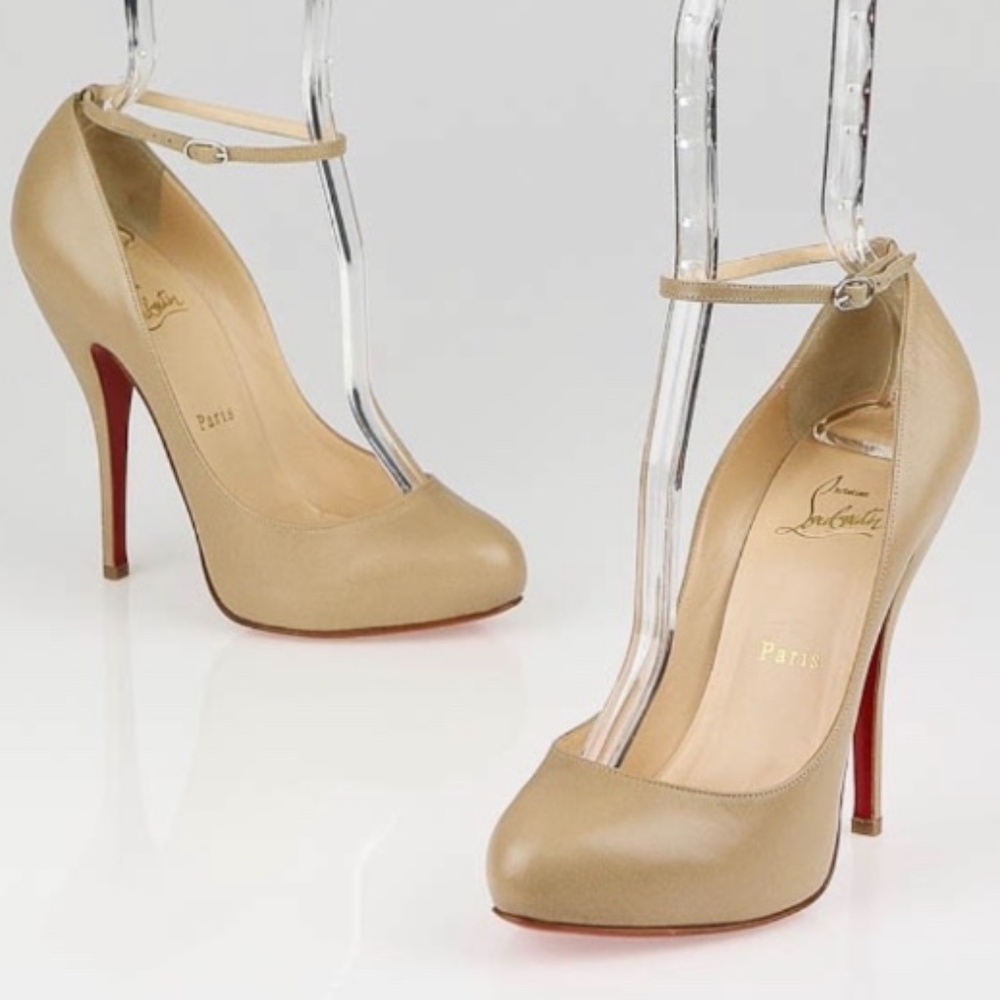 Christian Louboutin Fetibride 120mm Mary Jane heels RETAIL 895